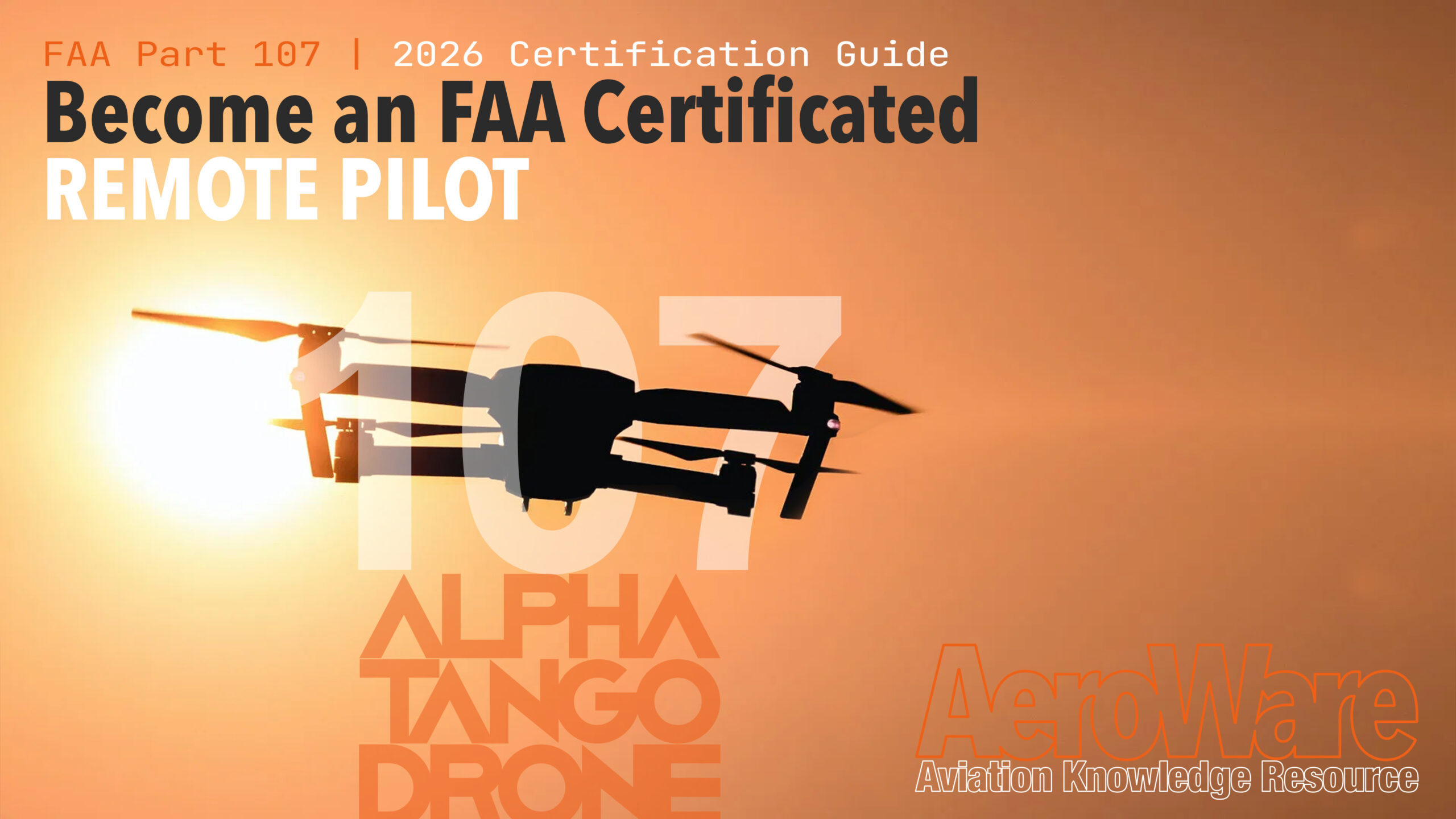 Remote pilot operating a small unmanned aircraft (UAS) under FAA Part 107 rules in national airspace